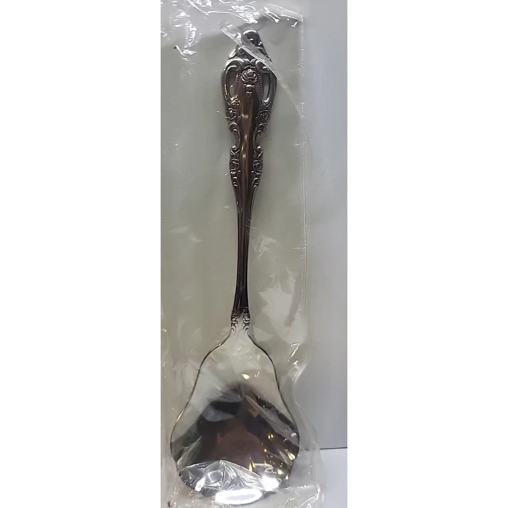 New Oneida Community Brahms Serving Spoon Stainless Steel 9